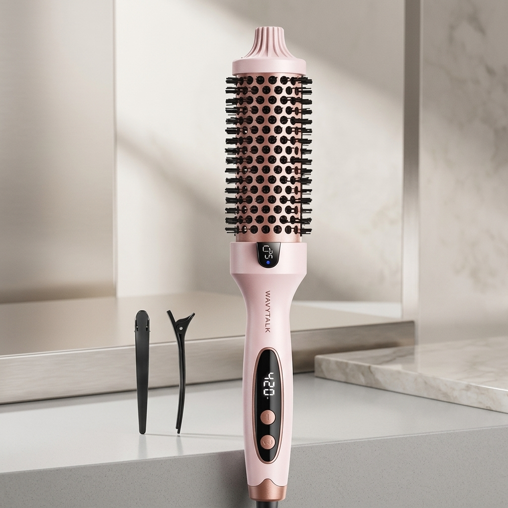 Wavytalk WA-206 Lockenstab & Glättkamm Set